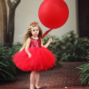 Vestidos Infantil pequena princesa